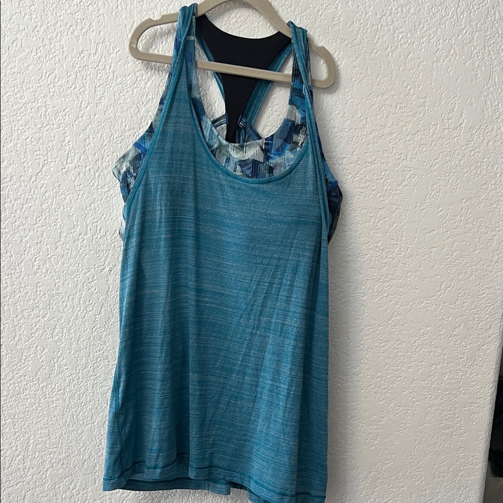 lululemon athletica Teal Tank Top